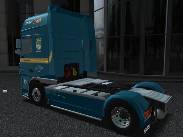 gts Daf XF105 COCANTRA + interieur by 50keda,snaip GTS TRUCK'S