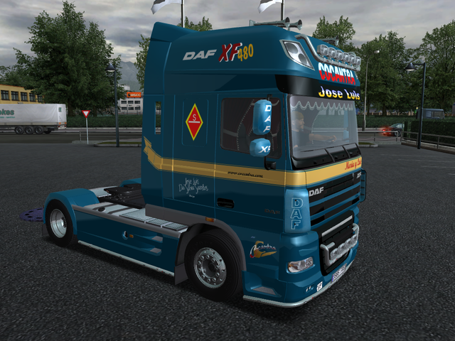 gts Daf XF105 COCANTRA + interieur by 50keda,snaip GTS TRUCK'S