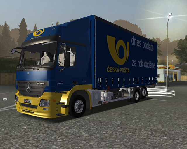 gts Mercedes Actros BDF + Tandem POSTA by milkos v GTS COMBO'S