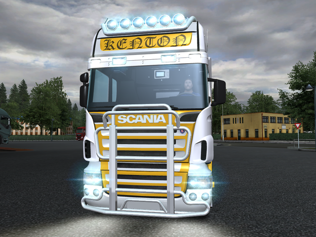 gts Scania Longline 6x4 + Ekeri trailer KENTON by  GTS COMBO'S