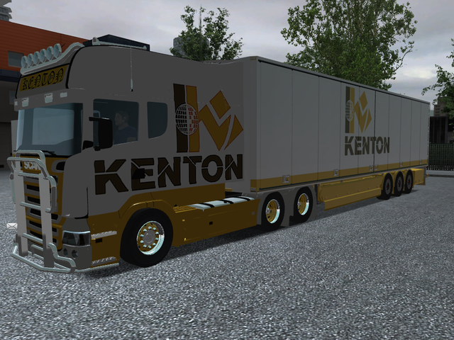 gts Scania Longline 6x4 + Ekeri trailer KENTON by  GTS COMBO'S