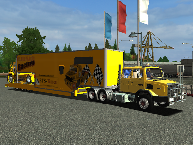 ets Renault CBH385 6x4 + MotorHome Racing by borsa ETS COMBO'S