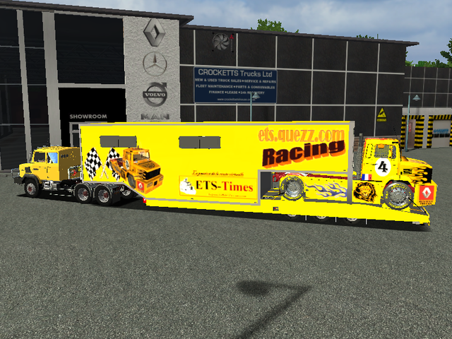 ets Renault CBH385 6x4 + MotorHome Racing by borsa ETS COMBO'S