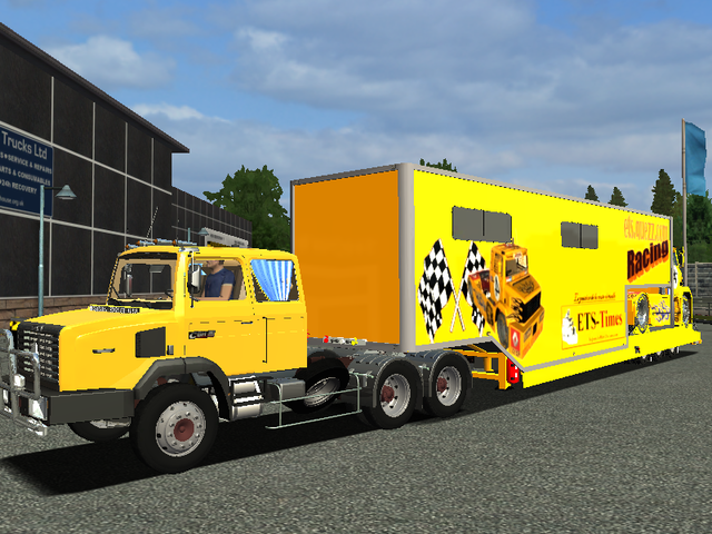 ets Renault CBH385 6x4 + MotorHome Racing by borsa ETS COMBO'S