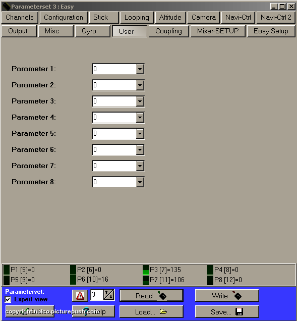 12 Mikrokopter settings