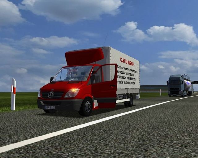 ets Mercedes Sprinter + interieur by Dontkill Kosl ETS TRUCK'S