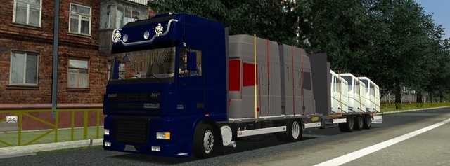 gts Daf 95XF BDF + tandem by verv daf A reefer GTS COMBO'S