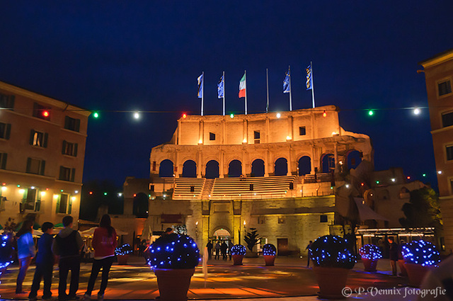 colloseo-at-night klein Europa Park april 2012