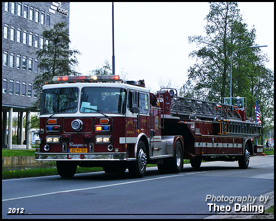 Nemark Fire Dept  ZZ-91-50 Brandweer show Assen 30-4-2012