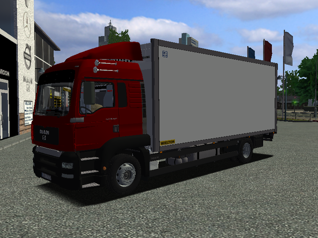 ets Man TGA 18.480 BDF + interieur verv volvo C 2 ETS TRUCK'S