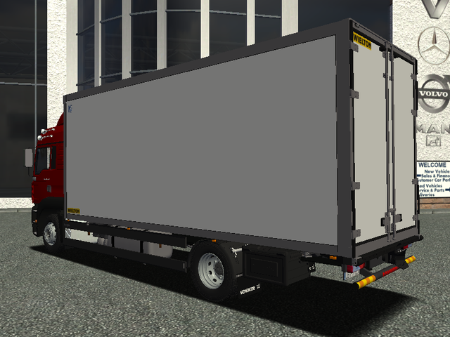 ets Man TGA 18.480 BDF + interieur verv volvo C 3 ETS TRUCK'S