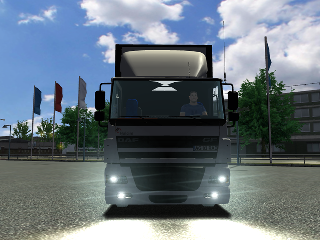 ets Daf CF 85 BDF + tandem + interieur verv mb A c ETS COMBO'S