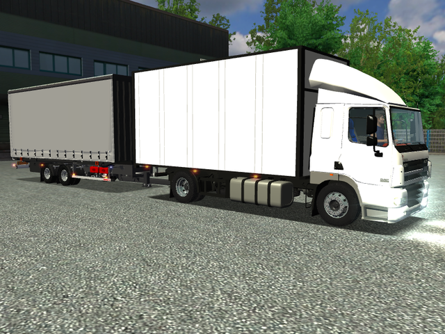 ets Daf CF 85 BDF + tandem + interieur verv mb A c ETS COMBO'S