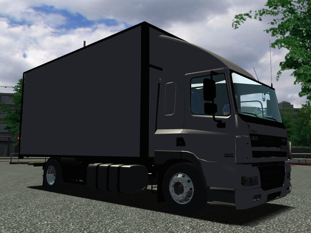 ets Daf CF 85 BDF + tandem + interieur verv mb A c ETS COMBO'S