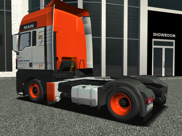 ets Man TGS + Cement trailer Universal Transporte  ETS COMBO'S