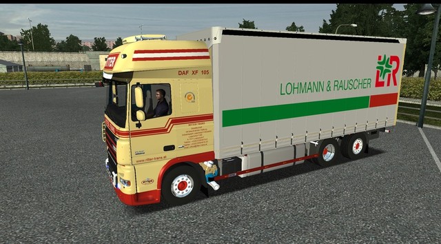 gts Daf BDF XF 510 6x2 + Tandem + Interieur by Cas GTS COMBO'S