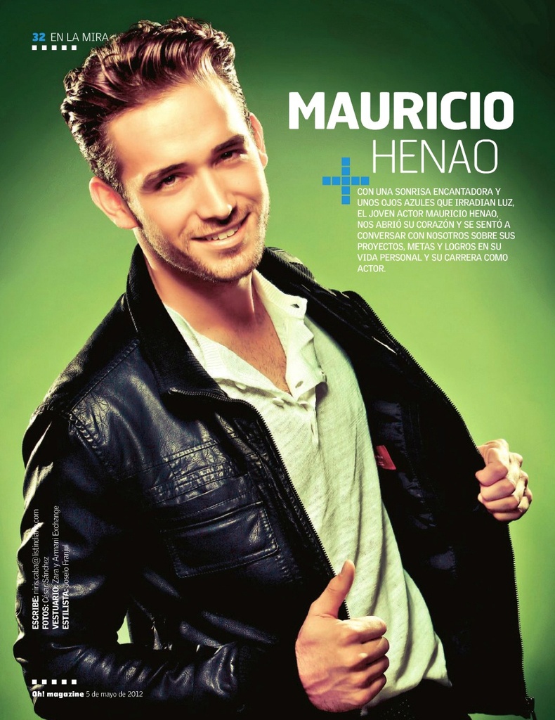 Mauricio Henao - Oh magazine-1 - 