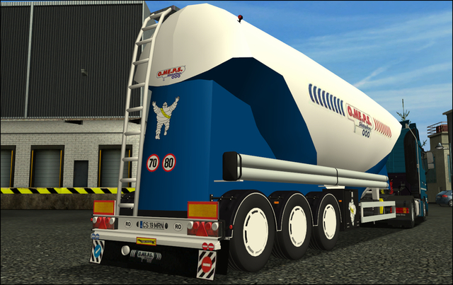 gts O.me.p.s. Bulktrailer verv reefer GTS TRAILERS