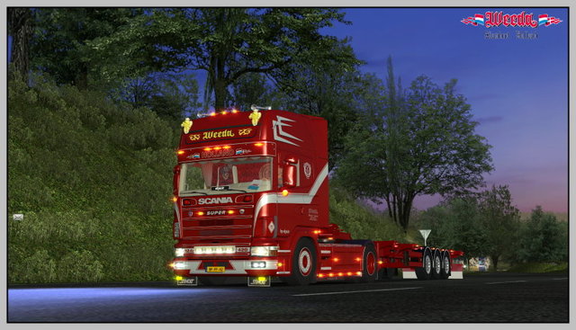 gts Scania 2 trucks Weeda and Bendiks by FChriss,F GTS TRUCK'S