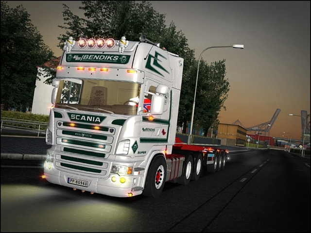 gts Scania 2 trucks Weeda and Bendiks by FChriss,F GTS TRUCK'S