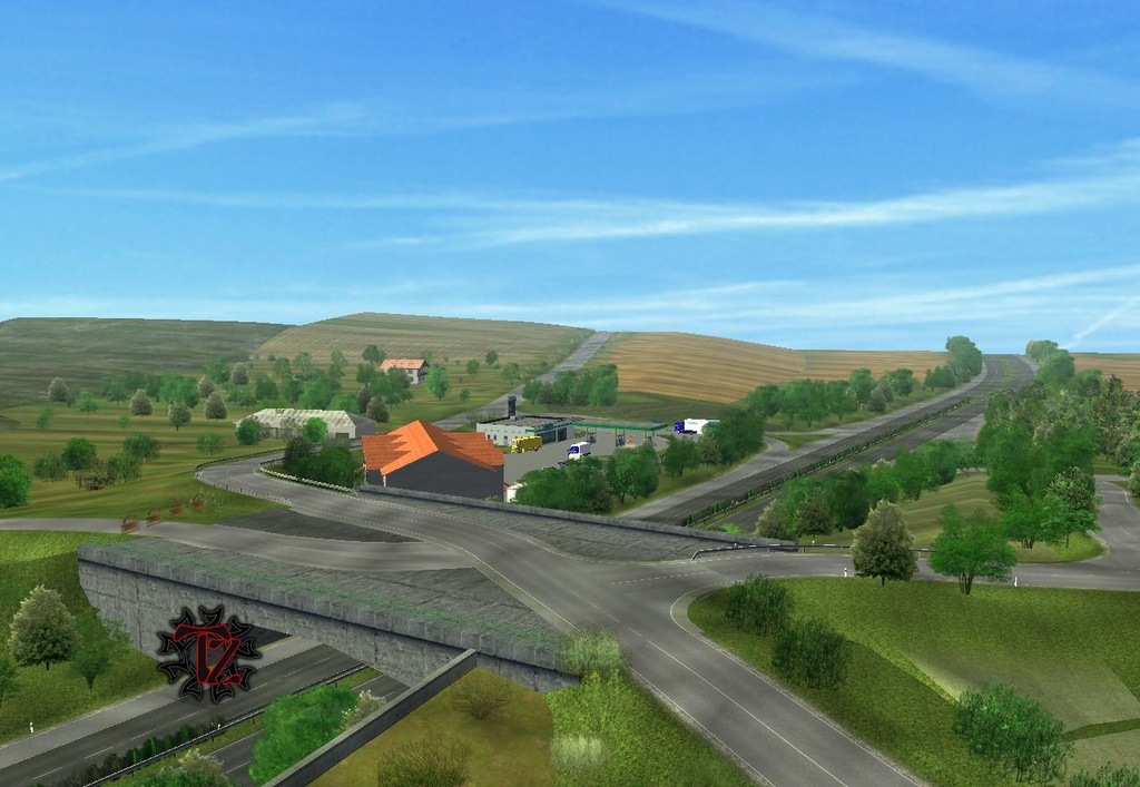 tzmap32 - TZ map example