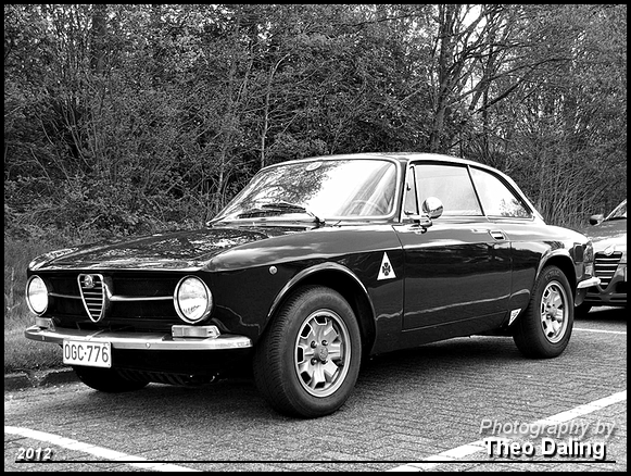 Alfa Romeo OGC-776  (B)  Zwart Wit Personenwagens
