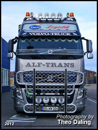Alf-Trans Spedition - Alfhausen OS  WW 104 voorkan Volvo 2012