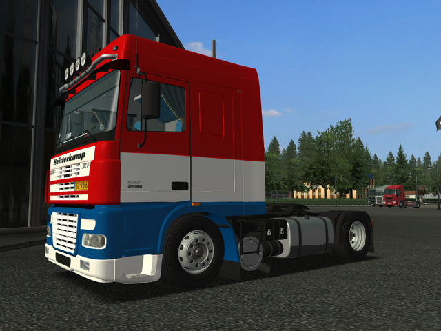 gts Daf XF 95 Heisterkamp (oude uitvoering) verv d GTS TRUCK'S