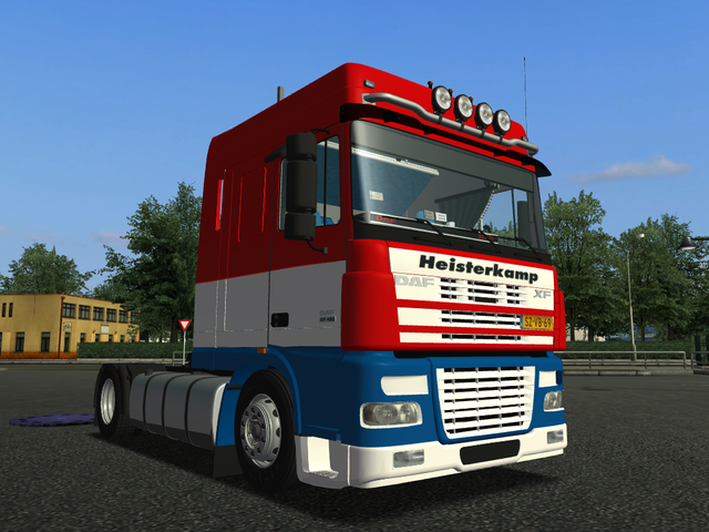 gts Daf XF 95 Heisterkamp (oude uitvoering) verv d GTS TRUCK'S