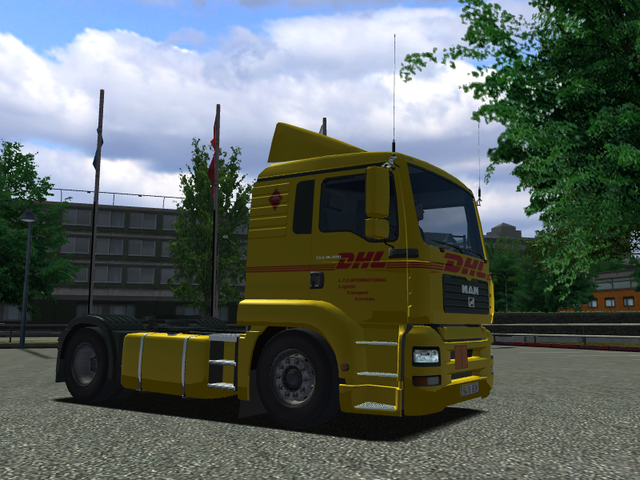 ets Man TGA 18.480 BLS L 4x2 DHL verv sc B ETS TRUCK'S