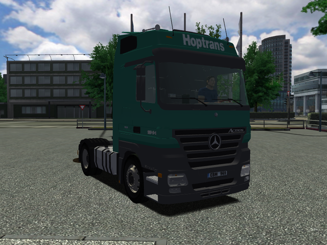 ets Mercedes Actros + Schmitz trailer HOPTRANS by  ETS COMBO'S