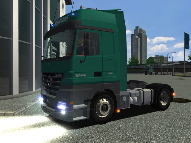 ets Mercedes Actros + Schmitz trailer HOPTRANS by  ETS COMBO'S