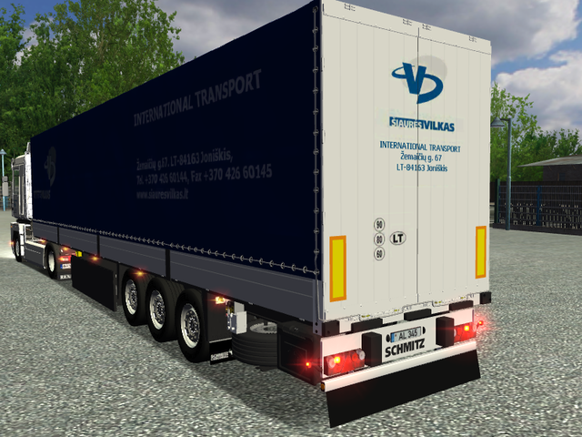 ets Renault Magnum + Schmitz Cargobull Siaures Vil ETS COMBO'S