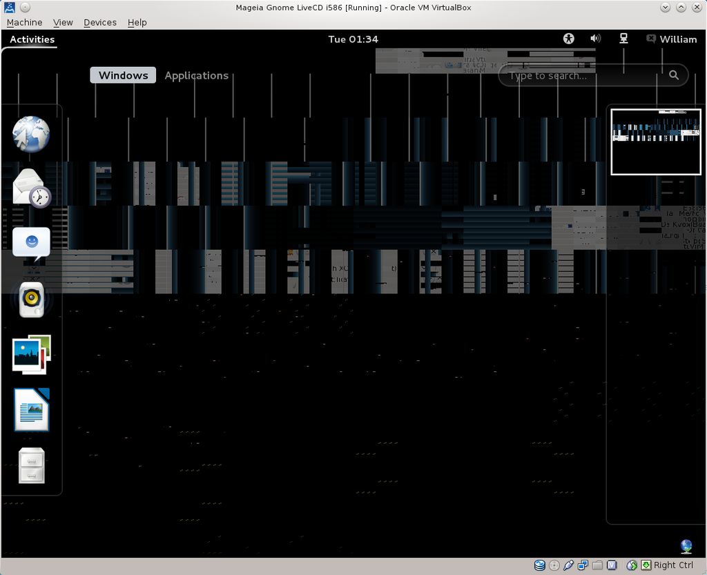 vbox gnome livecd i586 - 