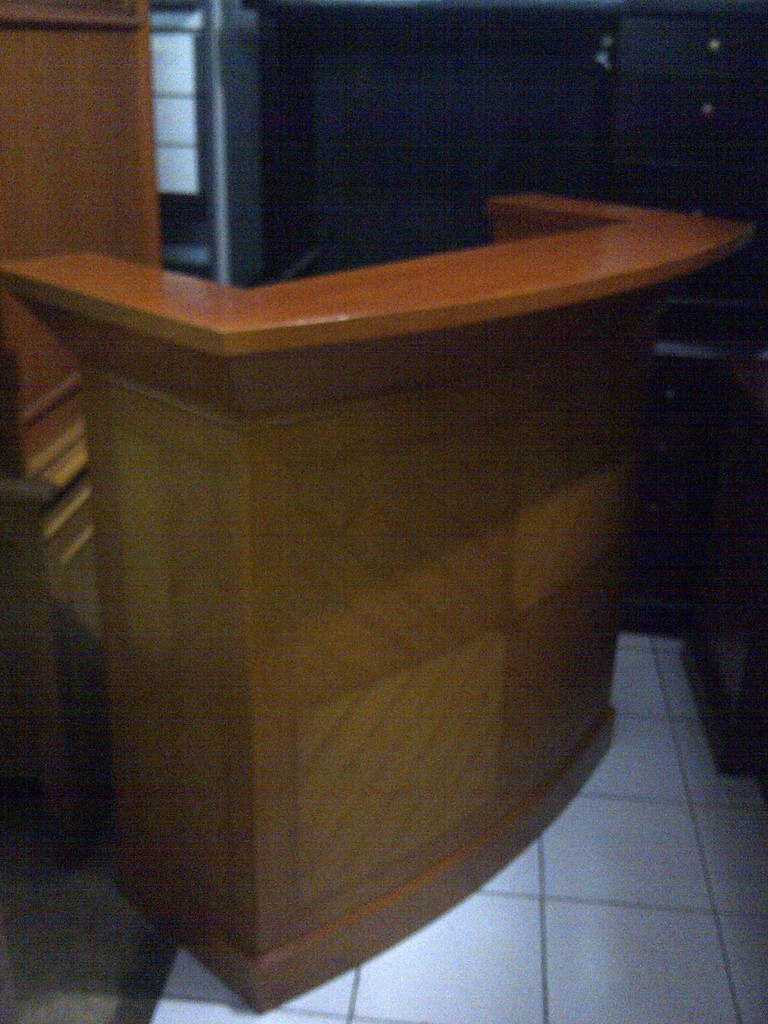 meja security atau mimbar kayu sungkay Rp.2.500 - 