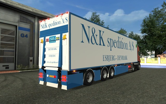 gts ats Ekeri Exlusive N&K spedition verv reefer GTS TRAILERS