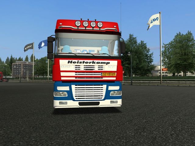 gts Daf XF 95 Heisterkamp (oude uitvoering) verv d GTS TRUCK'S