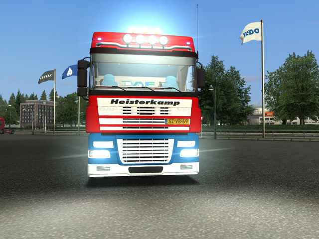 gts Daf XF 95 Heisterkamp (oude uitvoering) verv d GTS TRUCK'S