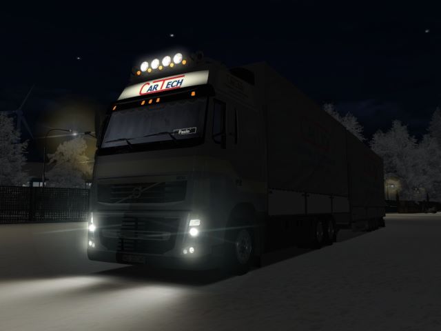 gts Volvo FH16 6x4 BDF CarTech + interieur + Tande GTS COMBO'S