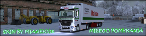 gts Mercedes Actros MP3 RABEN skin by Mianekx16 ve GTS TRUCK'S