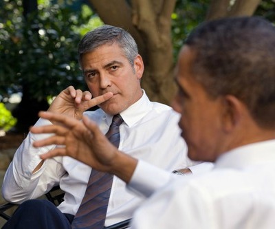 President-Obama-George-Clooney - 