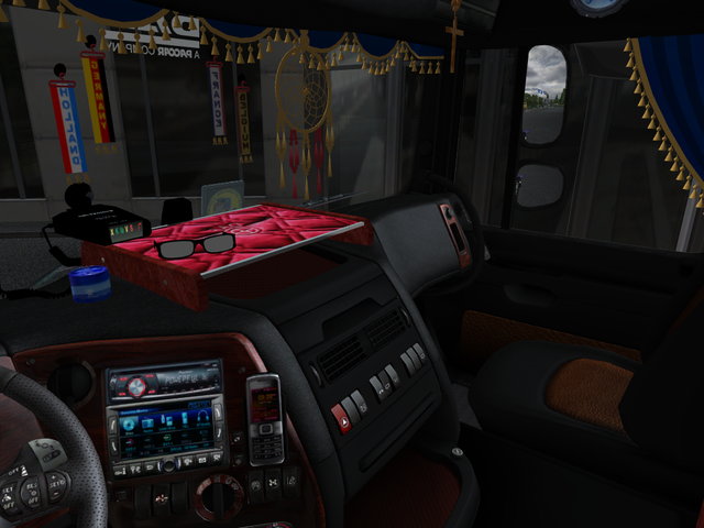 gts Daf XF105 Spacecab + Interieur by Tungus verv  GTS TRUCK'S