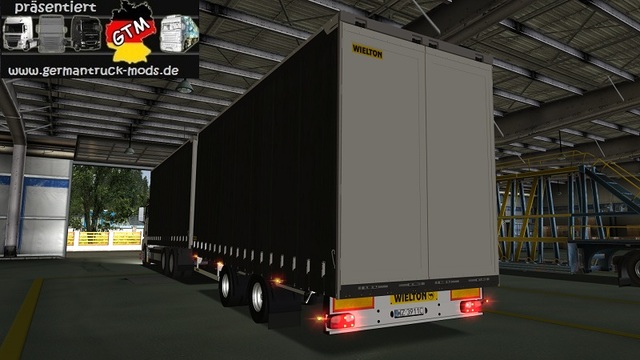 gts Man TGX BDF 6x4 + tandem + interieur by Patric GTS COMBO'S