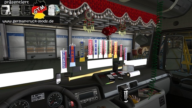 gts Man TGX BDF 6x4 + tandem + interieur by Patric GTS COMBO'S