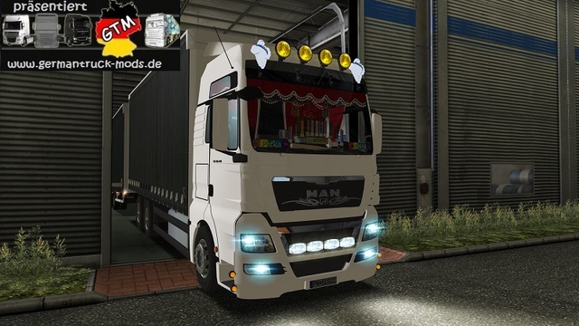 gts Man TGX BDF 6x4 + tandem + interieur by Patric GTS COMBO'S