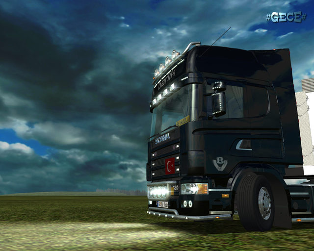 gts Scania 124L BarlÄ±k + Serin Trailer by #GECE#  GTS COMBO'S