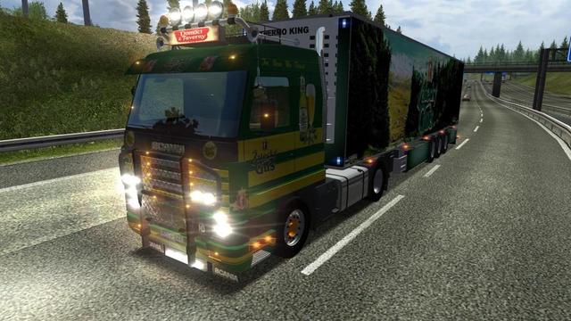 gts Scania 142M 500 + Interieur + Trailer by Pafal GTS COMBO'S