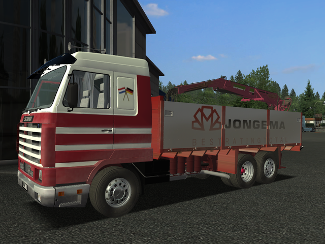 gts Scania 143 Streamliner BDF JONGEMA by NewTon v GTS TRUCK'S