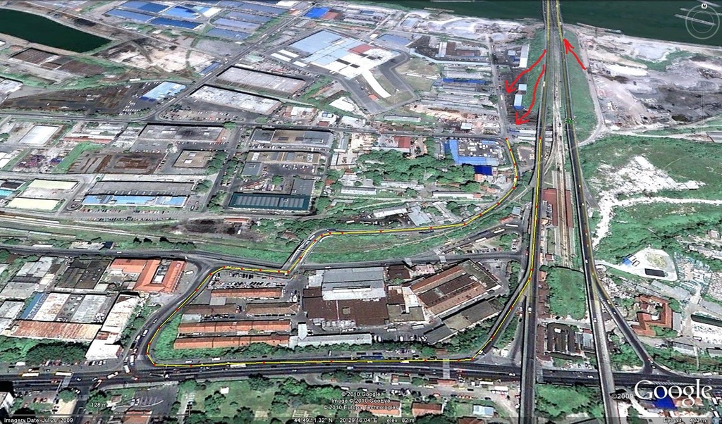 1.22km iz drugog ugla sadasnje stanje - 