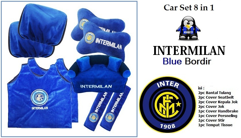 .intermilan blue bordir - 
